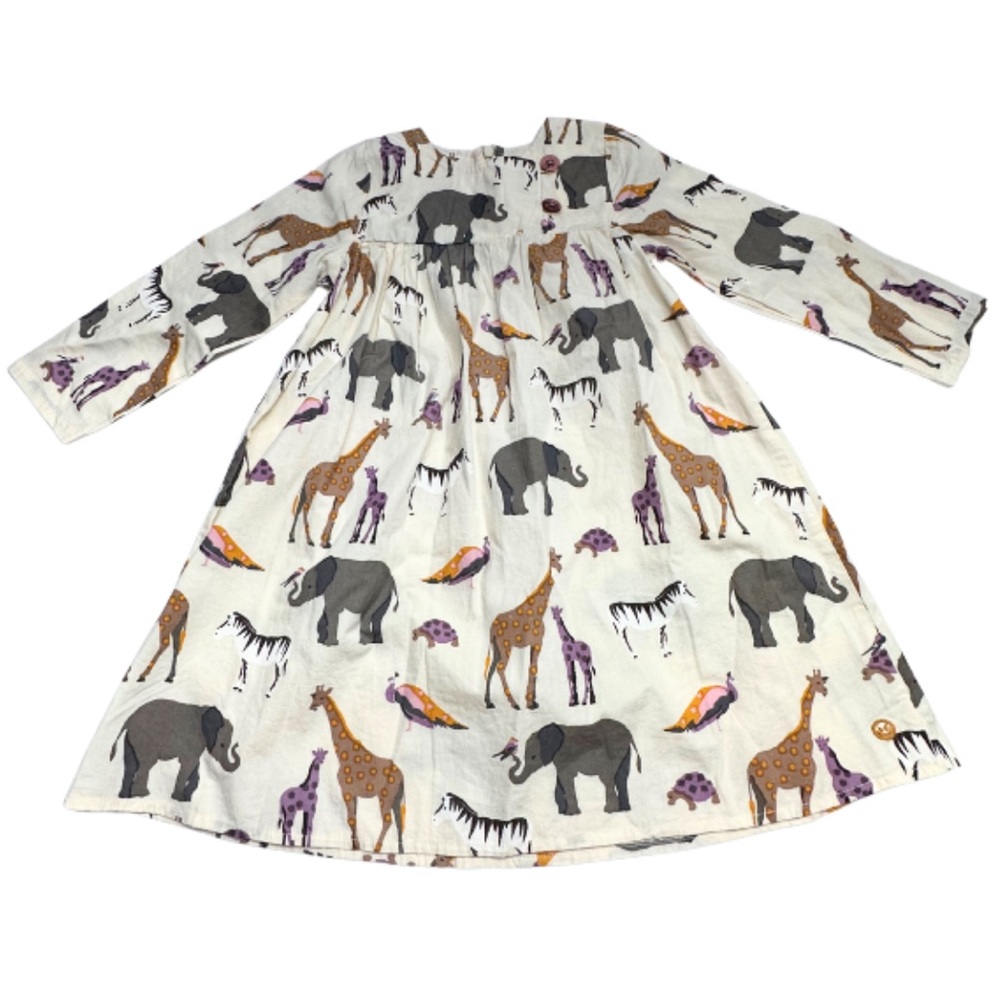 Happy by Pink Chicken Animal Dress - Twin Set - Size 3T
